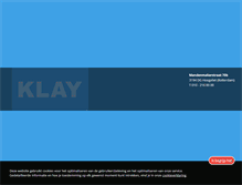 Tablet Screenshot of klay-interieurbouw.nl